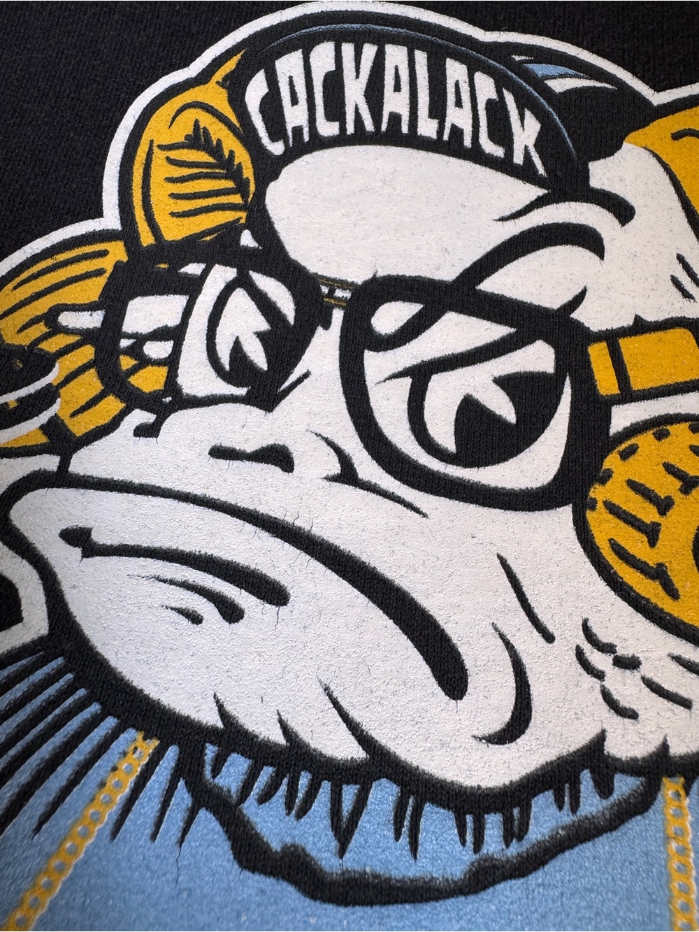 UNC Tar Heels TARS BLACKMON Crewneck Sweatshirt Black Size M/L College Gameday - Picture 6 of 7